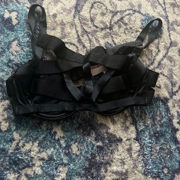 Agent Provocateur strappy dominatrix bra, size 2 - Picture 2 of 3